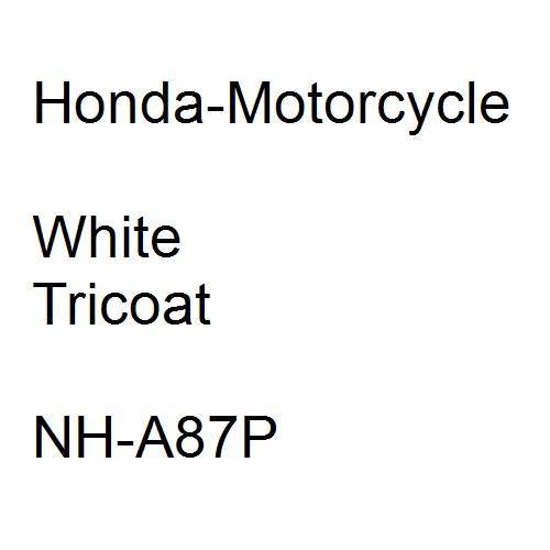 Honda-Motorcycle, White Tricoat, NH-A87P.